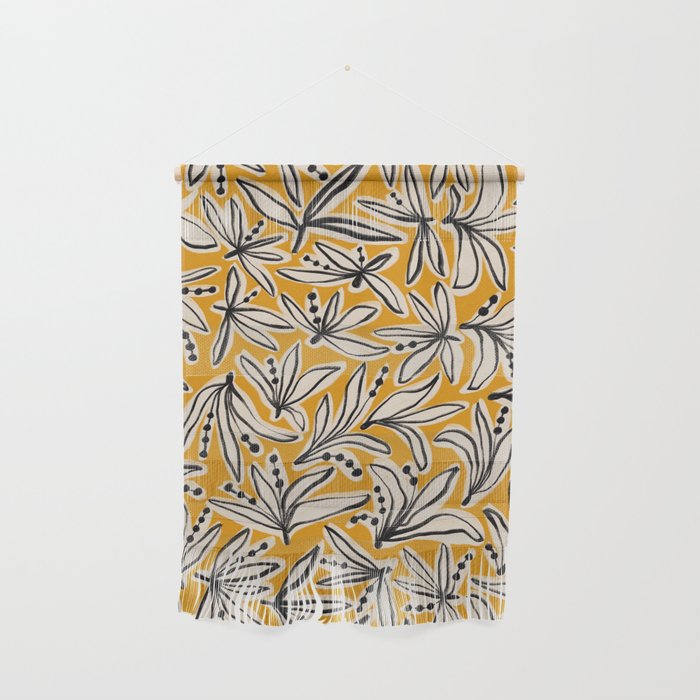 Lily Flower Pattern #2 Wall Hanging Gallery Image 1