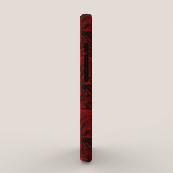 Faux Tortoiseshell 2 - Red iPhone Case Gallery Image 2