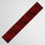 Faux Tortoiseshell 2 - Red Table Runner Gallery Image 3