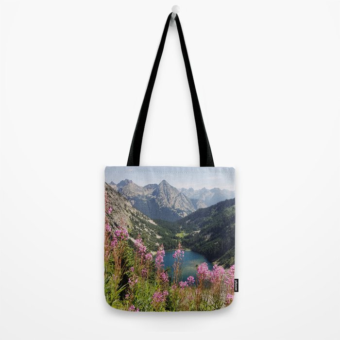 Cascade Summer Wildflowers Tote Bag Gallery Image 2