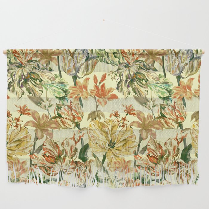 Watercolor Golden Bloom Wall Hanging Gallery Image 1