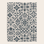 Dark Faux Tile Poster Gallery Image 4