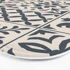 Dark Faux Tile Bath Mat Gallery Image 3