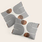 Abstraction_SUN_LINE_POP_ART_Minimalism_S001S Pillow Sham Gallery Image 3
