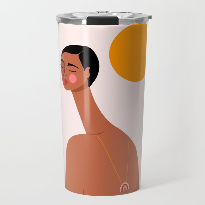 Rainbow Necklace Travel Mug Gallery Image 1