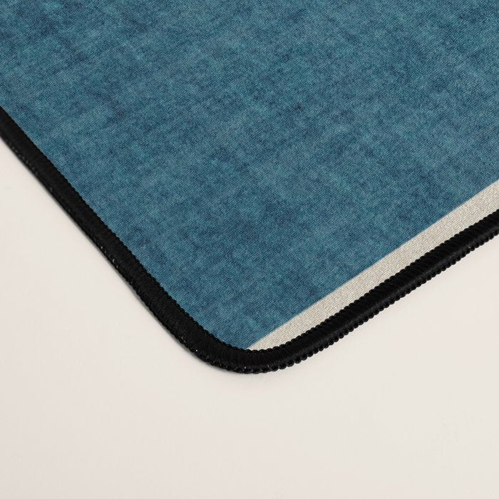 Navy Rust Brown Green Modern Artwork Desk Mat Gallery Image 4