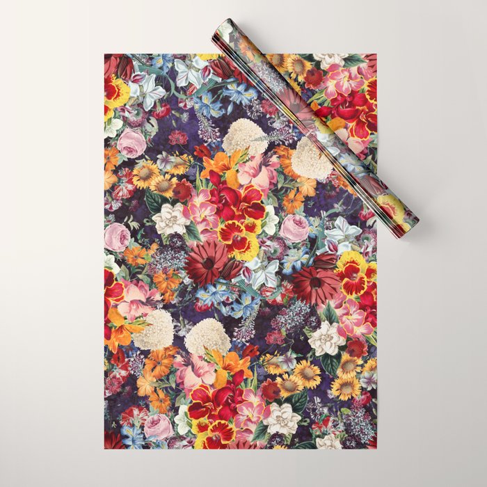 Night Forest XXIII Wrapping Paper Gallery Image 1