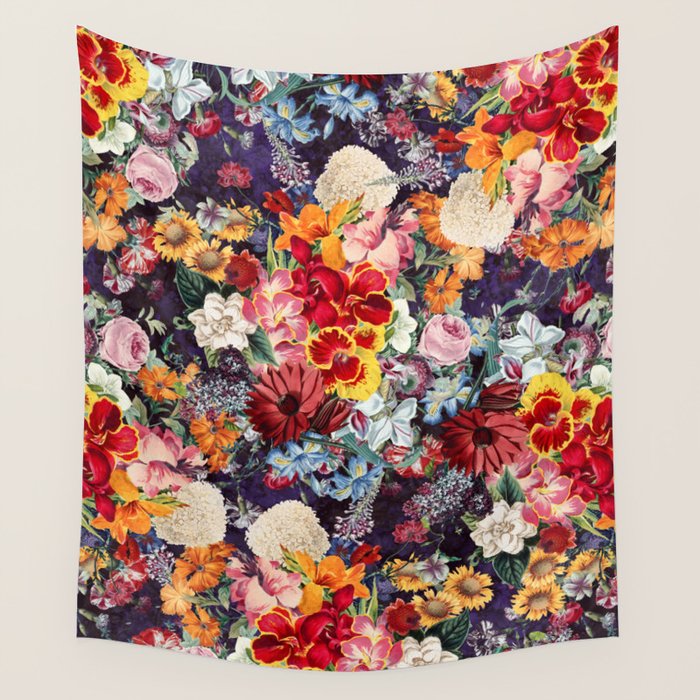 Night Forest XXIII Wall Tapestry Gallery Image 1