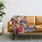 Night Forest XXIII Throw Blanket Gallery Image 1