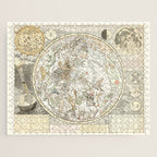 Star map of the Southern Starry Sky Jigsaw Puzzle Gallery Image 1