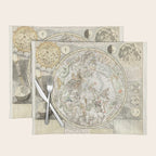 Star map of the Southern Starry Sky Placemat Gallery Image 1