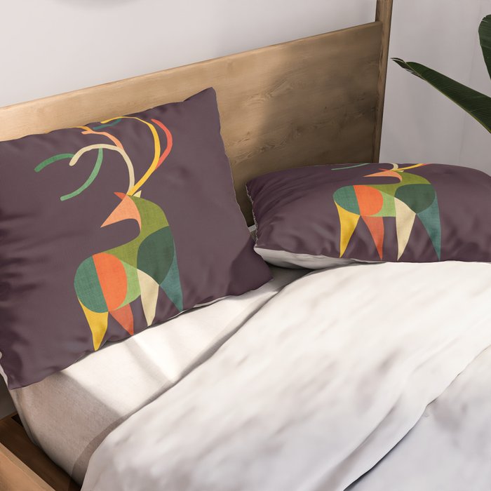 Antler Pillow Sham Gallery Image 2