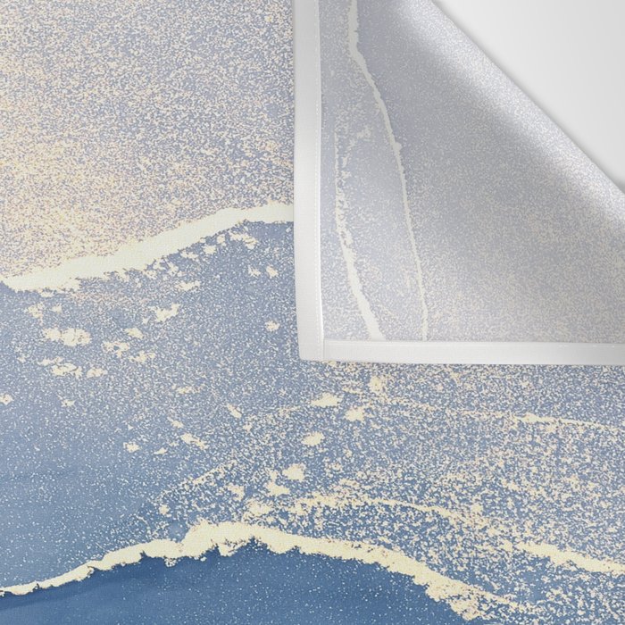 Abstract Blue Art Print By LandSartprints Wall Tapestry Gallery Image 3