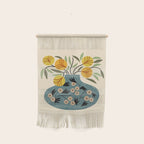 Painted Vase Blooms Wall Hanging Gallery Image 1