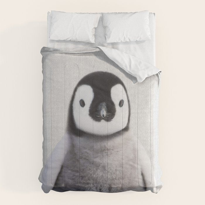 Baby Penguin - Colorful Comforter Gallery Image 1