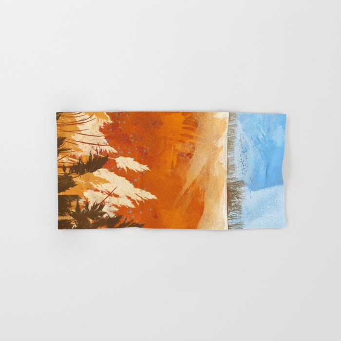 Golden Afternoon Bath Towel Gallery Image 1