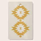 Southwestern Minimalism - Golden Yellow Neutral Beige Cutting Board Gallery Image 1