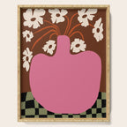 Big pot with flower  Serving Tray Gallery Image 1