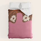Big pot with flower  Duvet Cover Gallery Image 6