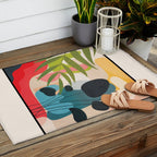 Sunrise Garden 4  Outdoor Rug Gallery Image 2