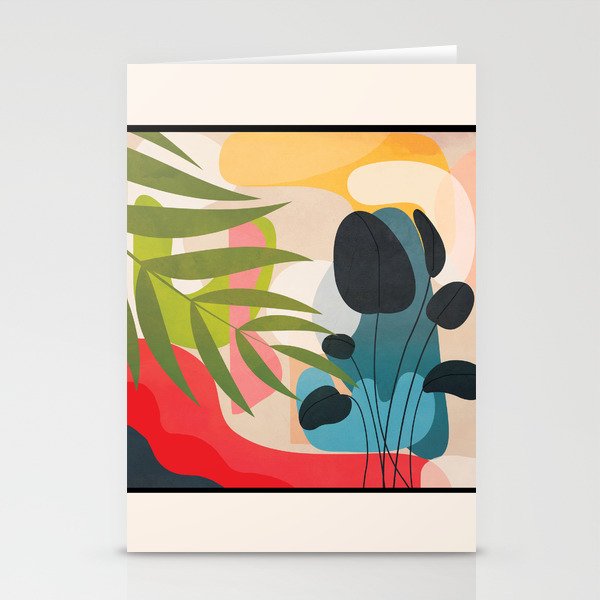 Sunrise Garden 4  Stationery Card Gallery Image 1