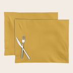 Color Mustard Placemat Gallery Image 1