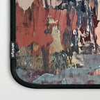 Mirage [1]: a vibrant abstract piece in pinks blues and gold by Alyssa Hamilton Art Laptop Sleeve Gallery Image 3