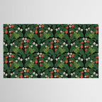 Bullfrogs And Wild Strawberries On Black Tablecloth Gallery Image 2