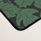 Bullfrogs And Wild Strawberries On Black Desk Mat Gallery Image 4