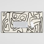 Abstract line art 154 Desk Mat Gallery Image 1