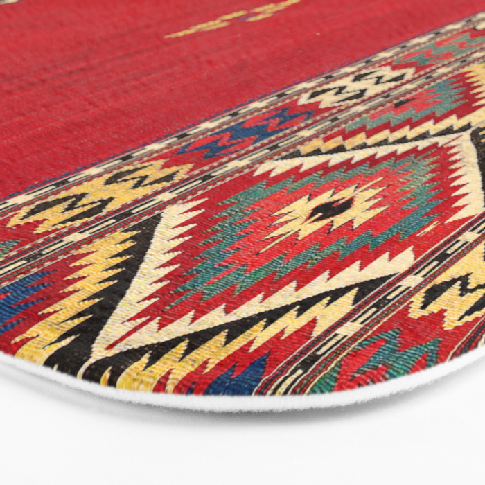 Fethiye Southwest Anatolian Kilim Print Bath Mat Gallery Image 3