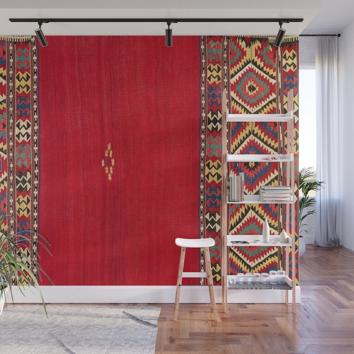Fethiye Southwest Anatolian Kilim Print Wall Mural Gallery Image 1