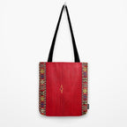 Fethiye Southwest Anatolian Kilim Print Tote Bag Gallery Image 2