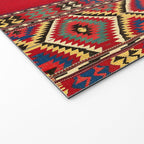 Fethiye Southwest Anatolian Kilim Print Welcome Mat Gallery Image 2