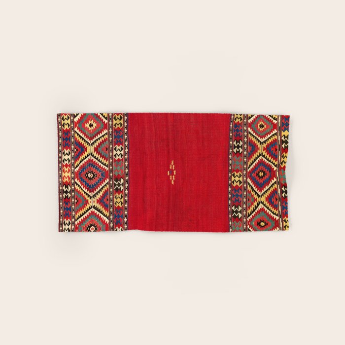 Fethiye Southwest Anatolian Kilim Print Bath Towel Gallery Image 1