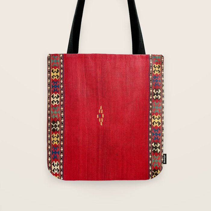 Fethiye Southwest Anatolian Kilim Print Tote Bag Gallery Image 1