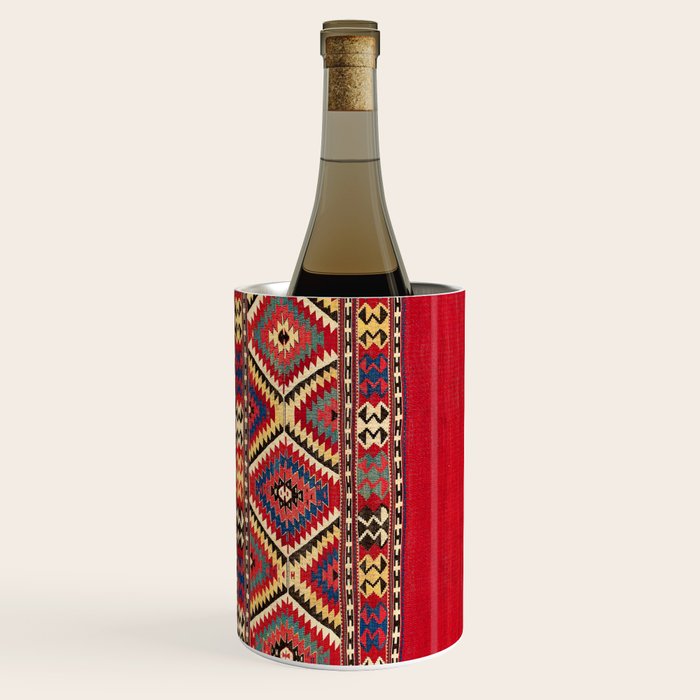 Fethiye Southwest Anatolian Kilim Print Wine Chiller Gallery Image 2