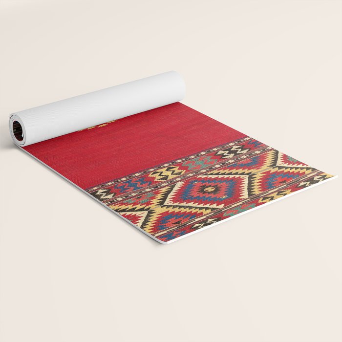 Fethiye Southwest Anatolian Kilim Print Yoga Mat Gallery Image 2