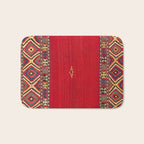 Fethiye Southwest Anatolian Kilim Print Bath Mat Gallery Image 1