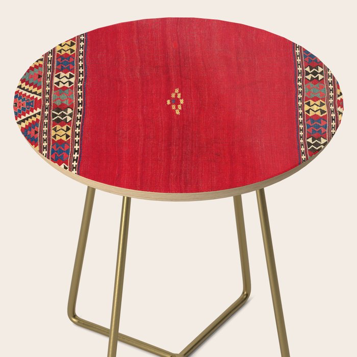 Fethiye Southwest Anatolian Kilim Print Side Table Gallery Image 2