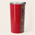 Fethiye Southwest Anatolian Kilim Print Travel Mug Gallery Image 2