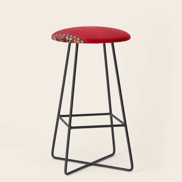 Fethiye Southwest Anatolian Kilim Print Stool Gallery Image 1