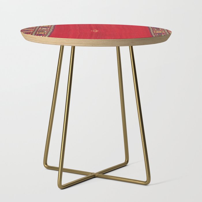 Fethiye Southwest Anatolian Kilim Print Side Table Gallery Image 1