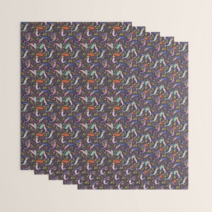 Mermaids pattern  Wrapping Paper Gallery Image 3