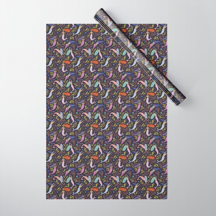 Mermaids pattern  Wrapping Paper Gallery Image 1
