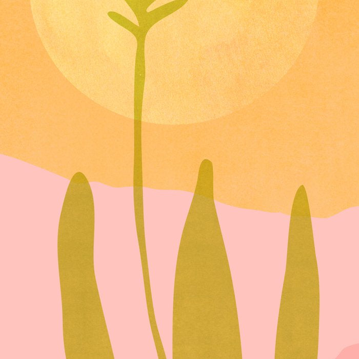 Golden Agave Desert Landscape Coffee Mug Gallery Image 2