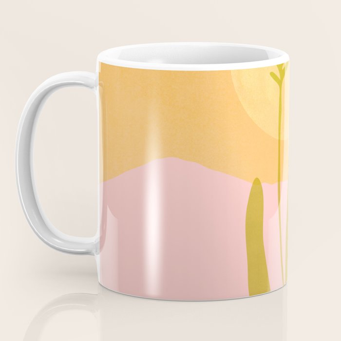 Golden Agave Desert Landscape Coffee Mug Gallery Image 3