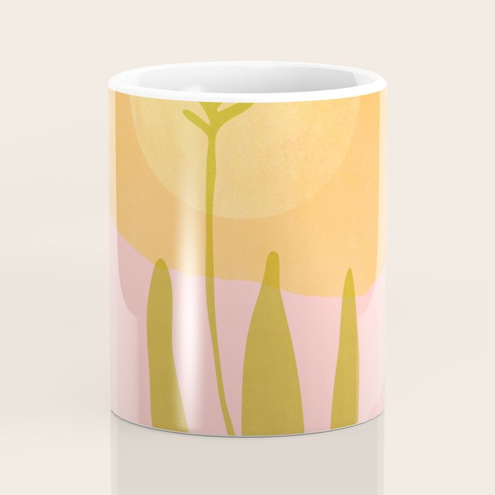 Golden Agave Desert Landscape Coffee Mug Gallery Image 4