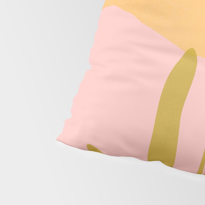 Golden Agave Desert Landscape Pillow Sham Gallery Image 4