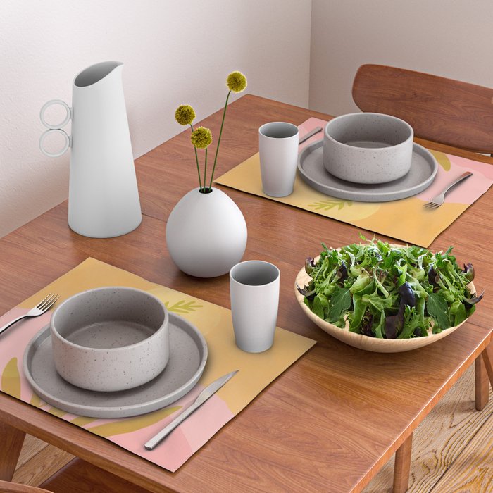 Golden Agave Desert Landscape Placemat Gallery Image 2